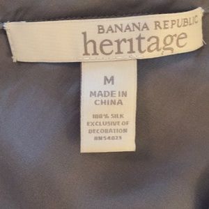 Banana Republic Heritage Tops - NWOT Banana Republic Heritage Silk Beaded Camisole Banana Republic Heritage Tops - NWOT Banana Republic Heritage Silk Beaded Camisole